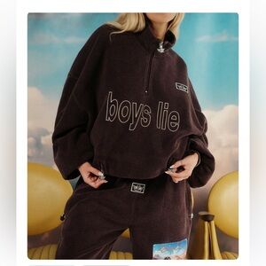 Boys Lie Dark Brown BFFAE Sweatshirt